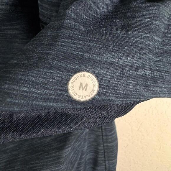 Lululemon T.H.E Short Linerless 11" Heather Allover Iron Blue True Navy | Medium - Picture 8 of 10